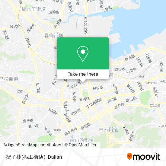 蟹子楼(振工街店) map