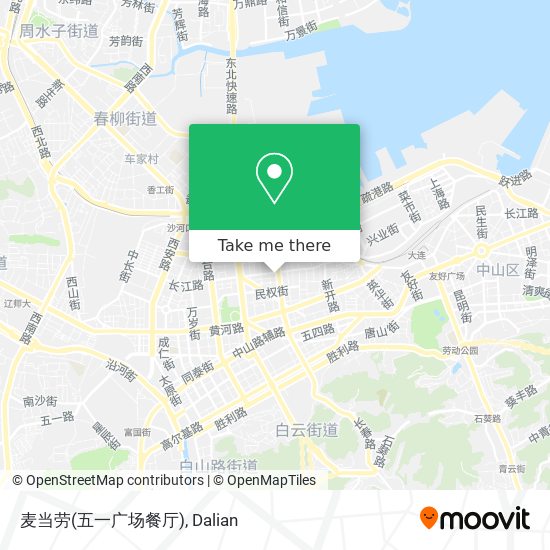 麦当劳(五一广场餐厅) map