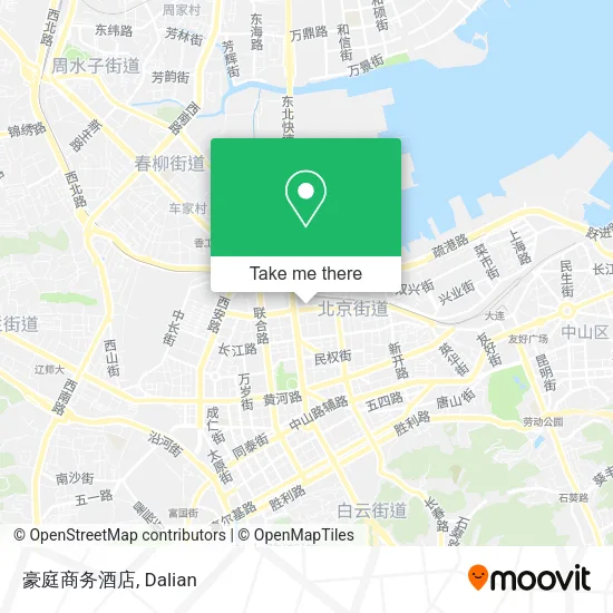 豪庭商务酒店 map