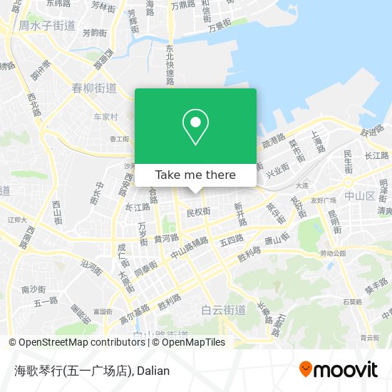 海歌琴行(五一广场店) map