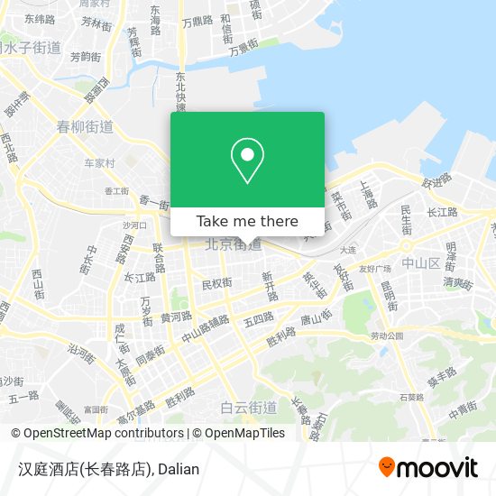 汉庭酒店(长春路店) map