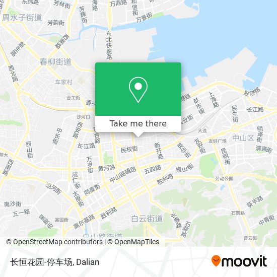 长恒花园-停车场 map