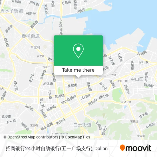 招商银行24小时自助银行(五一广场支行) map