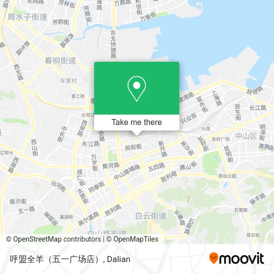 呼盟全羊（五一广场店） map
