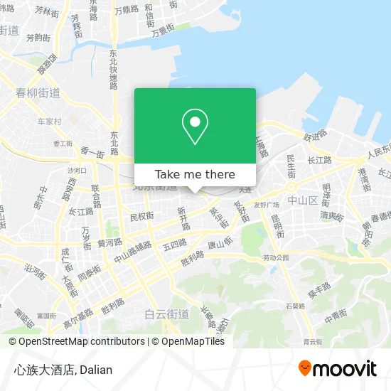 心族大酒店 map