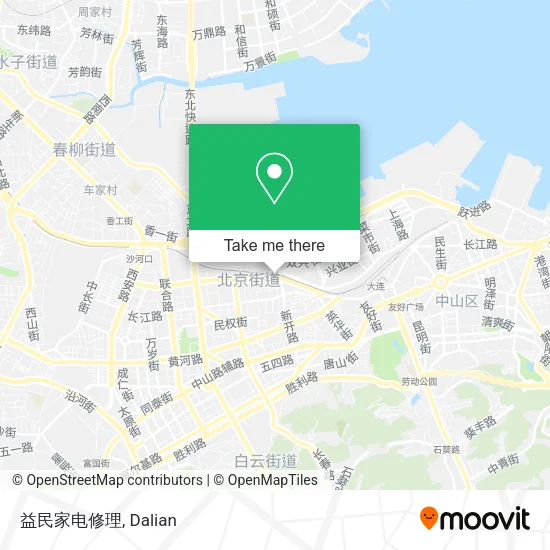 益民家电修理 map