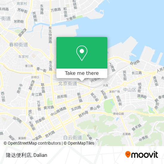 隆达便利店 map