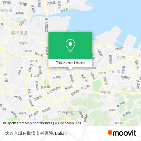 大连京城皮肤病专科医院 map