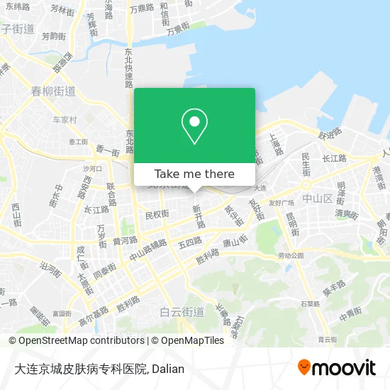大连京城皮肤病专科医院 map