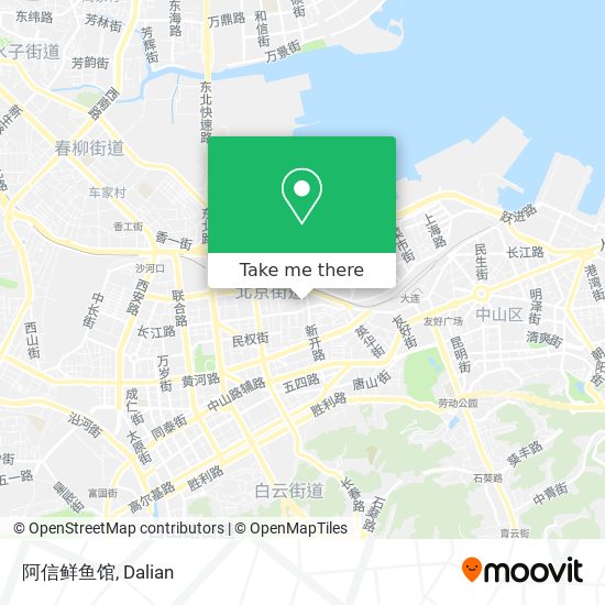 阿信鲜鱼馆 map