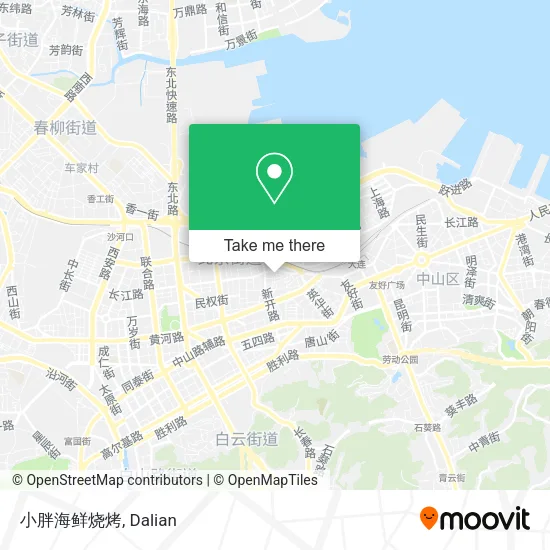 小胖海鲜烧烤 map