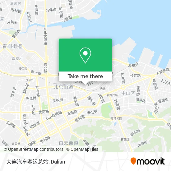大连汽车客运总站 map