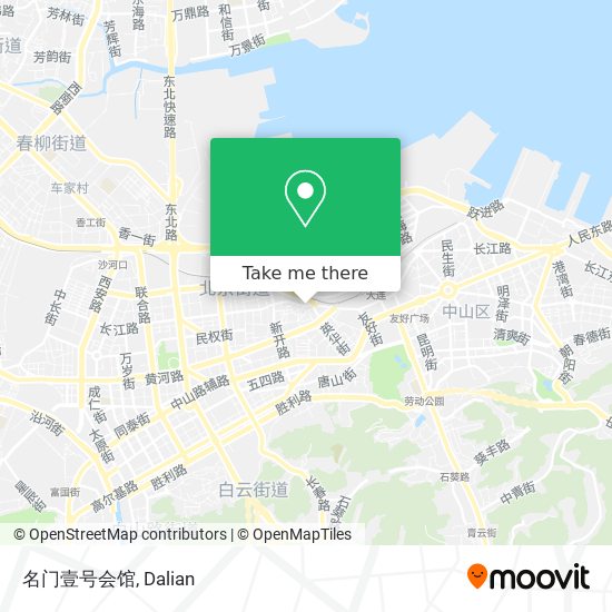 名门壹号会馆 map