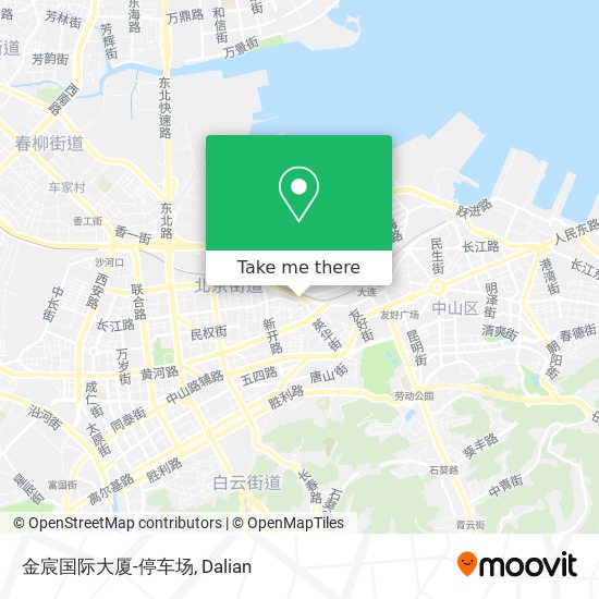 金宸国际大厦-停车场 map