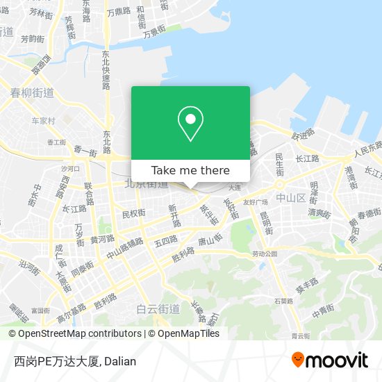 西岗PE万达大厦 map