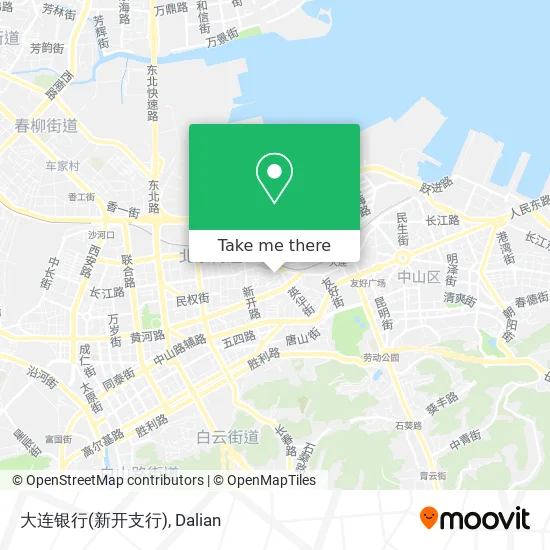 大连银行(新开支行) map