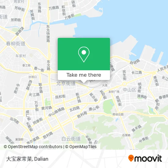 大宝家常菜 map