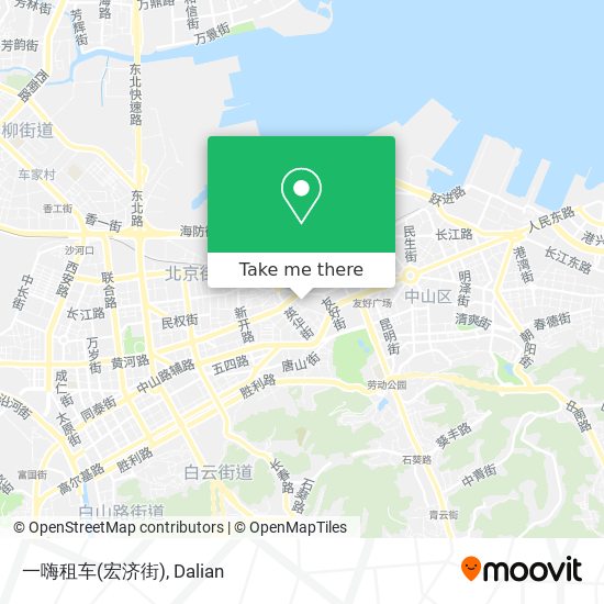 一嗨租车(宏济街) map