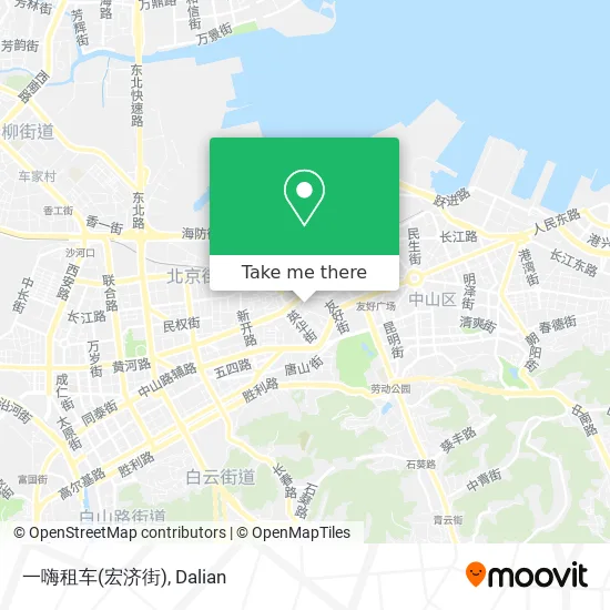 一嗨租车(宏济街) map
