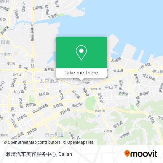雅琦汽车美容服务中心 map