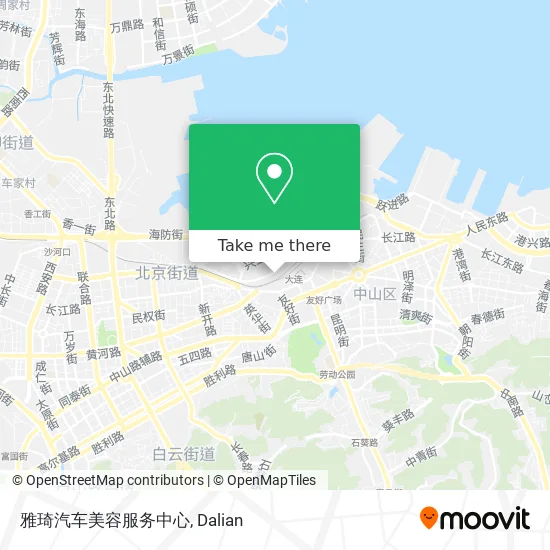 雅琦汽车美容服务中心 map