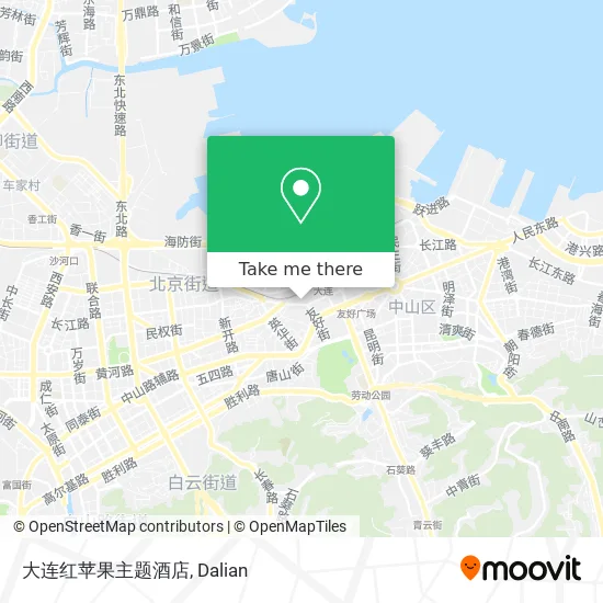 大连红苹果主题酒店 map