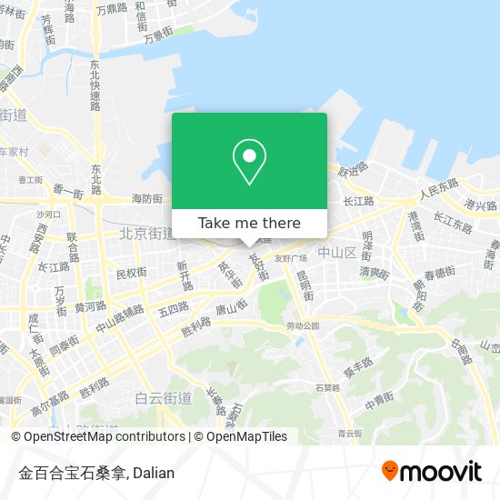 金百合宝石桑拿 map