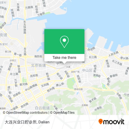 大连兴业口腔诊所 map