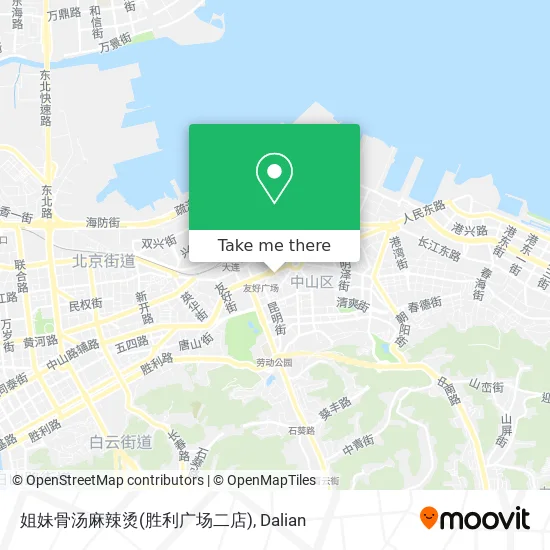 姐妹骨汤麻辣烫(胜利广场二店) map