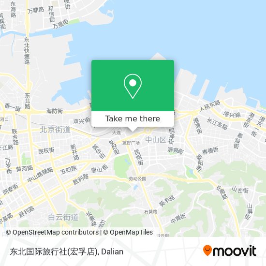 东北国际旅行社(宏孚店) map