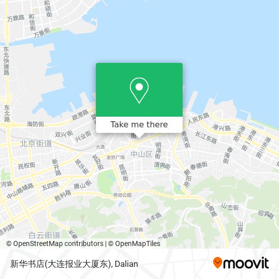 新华书店(大连报业大厦东) map