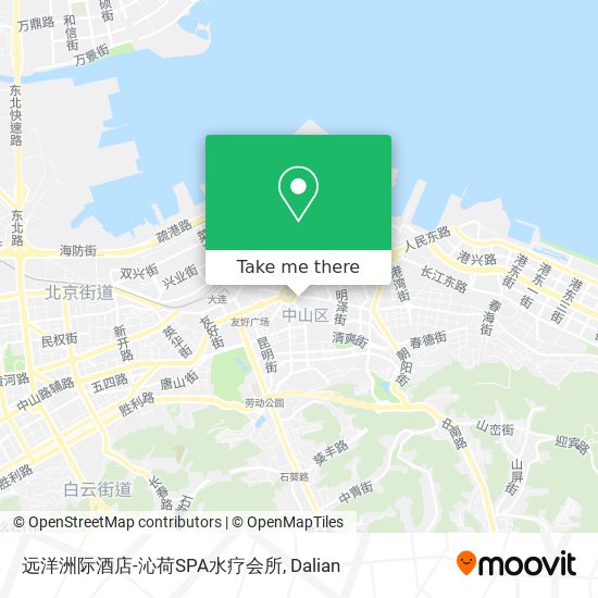 远洋洲际酒店-沁荷SPA水疗会所 map