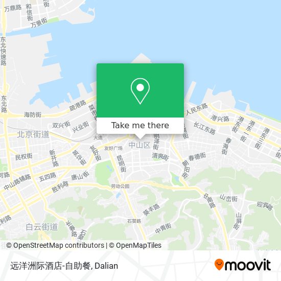 远洋洲际酒店-自助餐 map