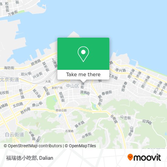 福瑞德小吃部 map