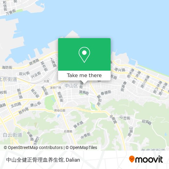 中山全健正骨理血养生馆 map