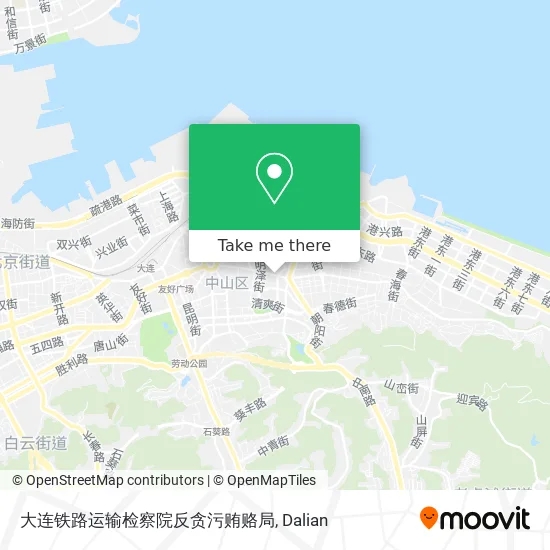 大连铁路运输检察院反贪污贿赂局 map