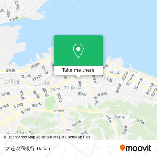 大连农商银行 map