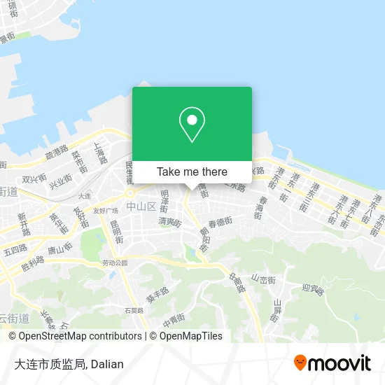大连市质监局 map