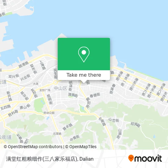 满堂红粗粮细作(三八家乐福店) map