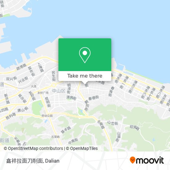 鑫祥拉面刀削面 map
