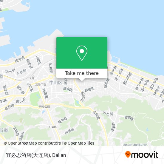 宜必思酒店(大连店) map