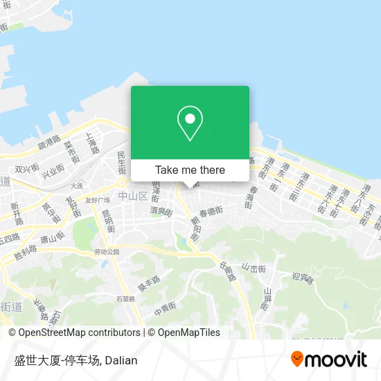 盛世大厦-停车场 map