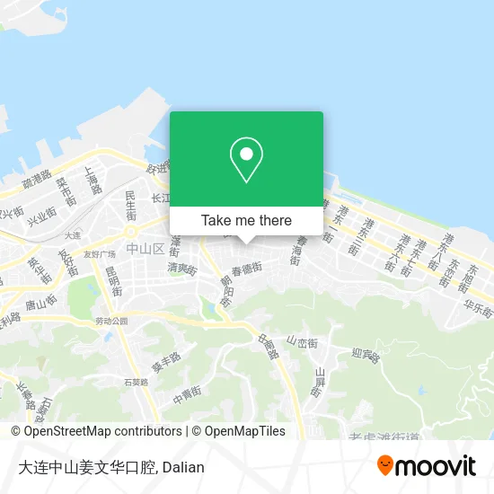 大连中山姜文华口腔 map