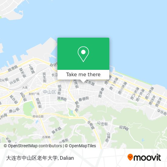大连市中山区老年大学 map