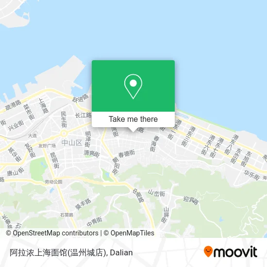 阿拉浓上海面馆(温州城店) map