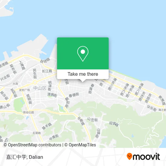 嘉汇中学 map