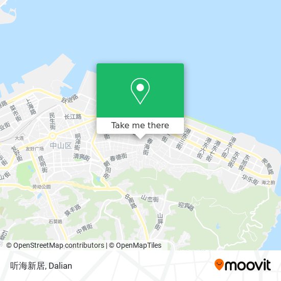 听海新居 map