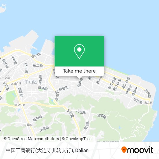 中国工商银行(大连寺儿沟支行) map