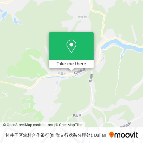 甘井子区农村合作银行(红旗支行岔鞍分理处) map