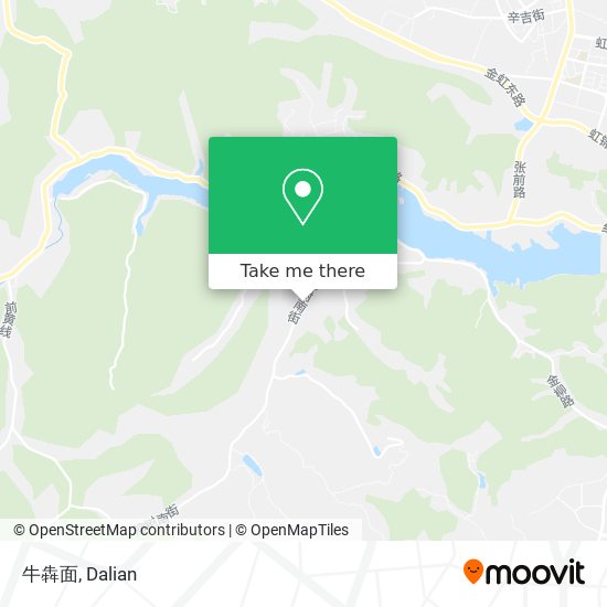 牛犇面 map
